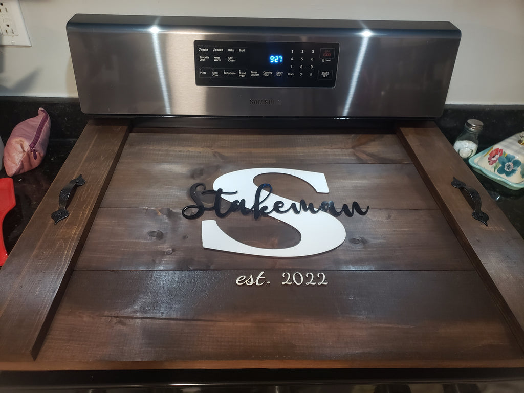 Decorative Personalized Stove Covers