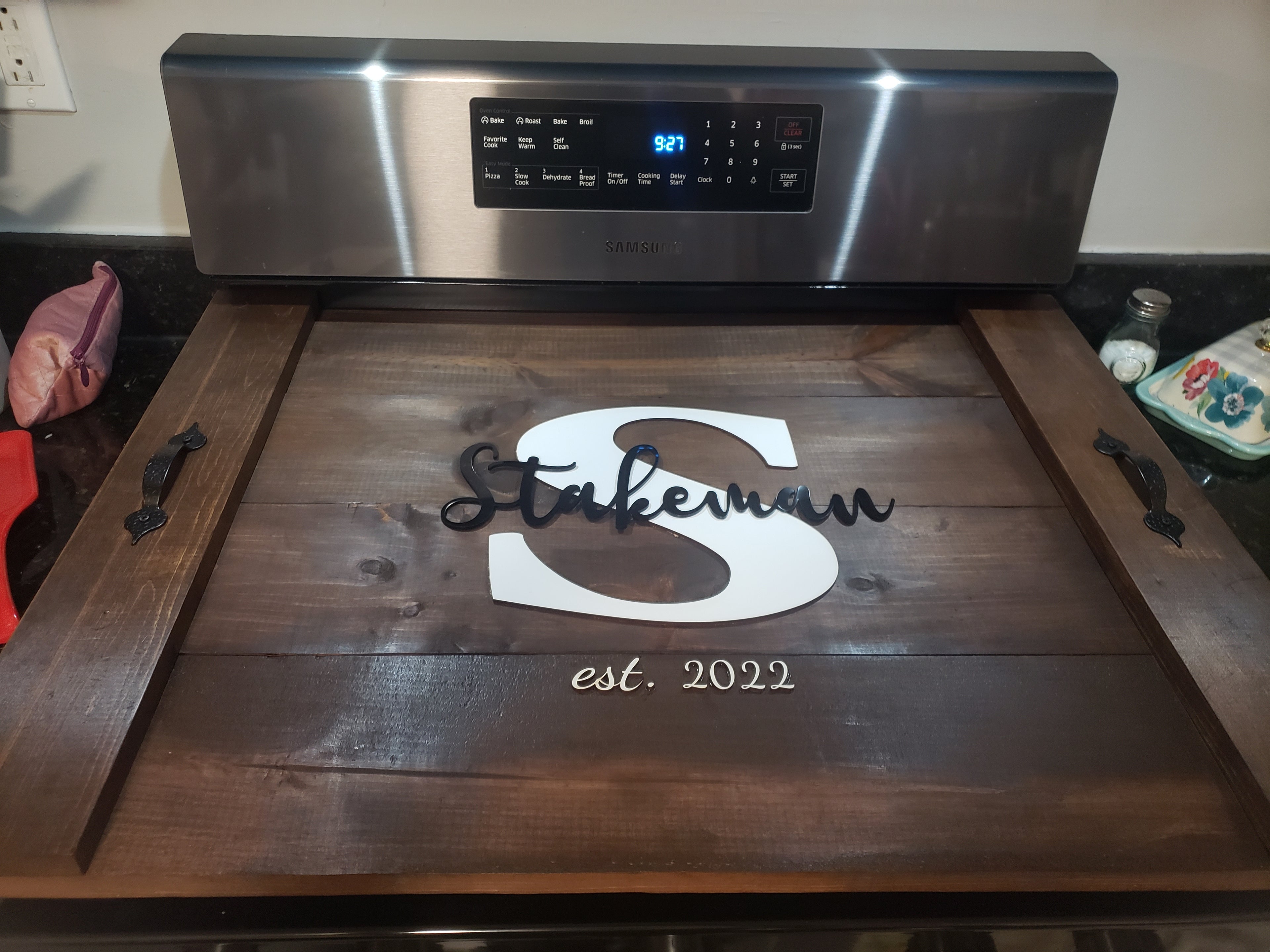 Decorative Personalized Stove Covers