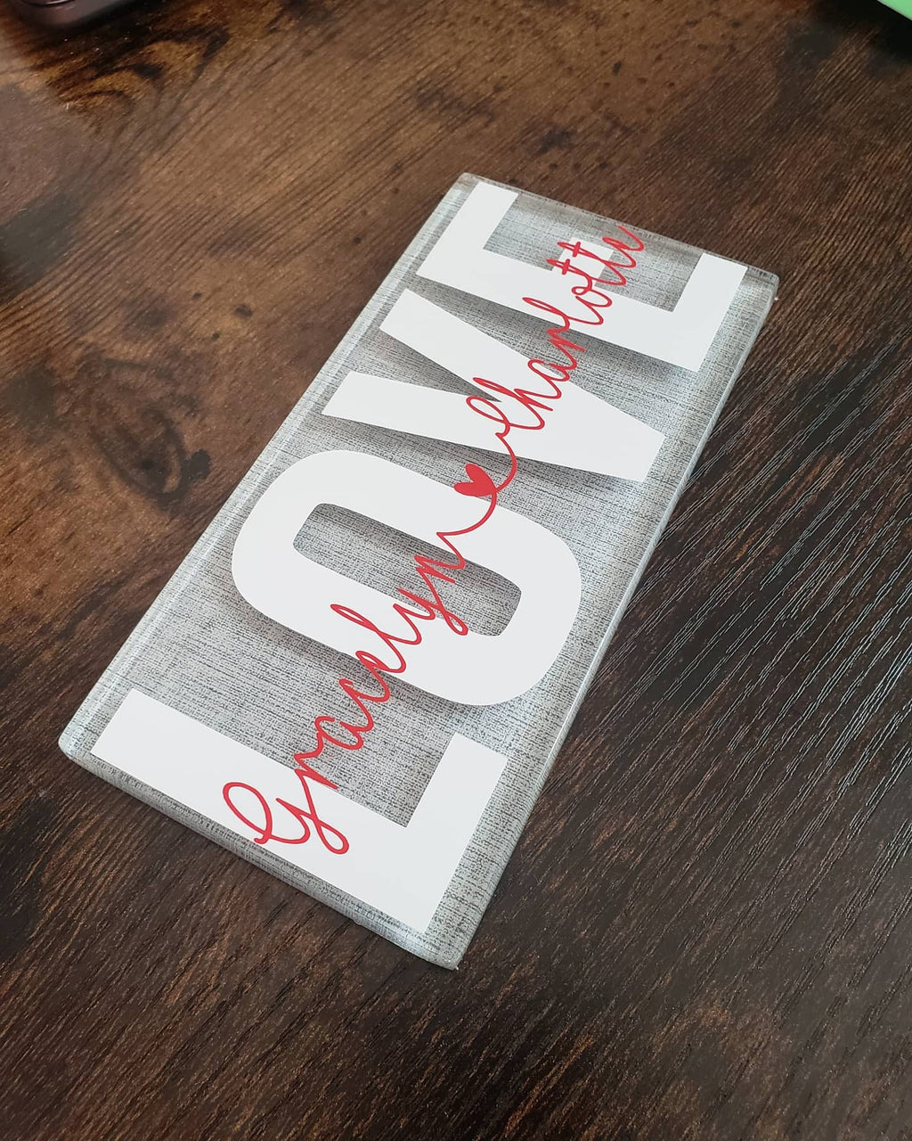 Custom "Love" Tile
