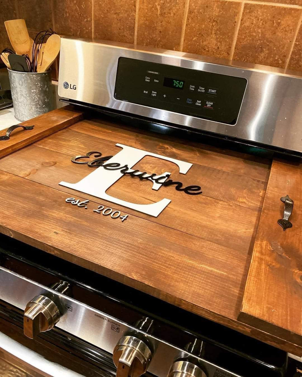 Decorative Personalized Stove Covers
